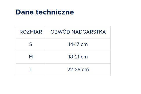 Stabilizator stawu nadgarstkowego M lewy z ujęciem kciuka ManuTim Plus